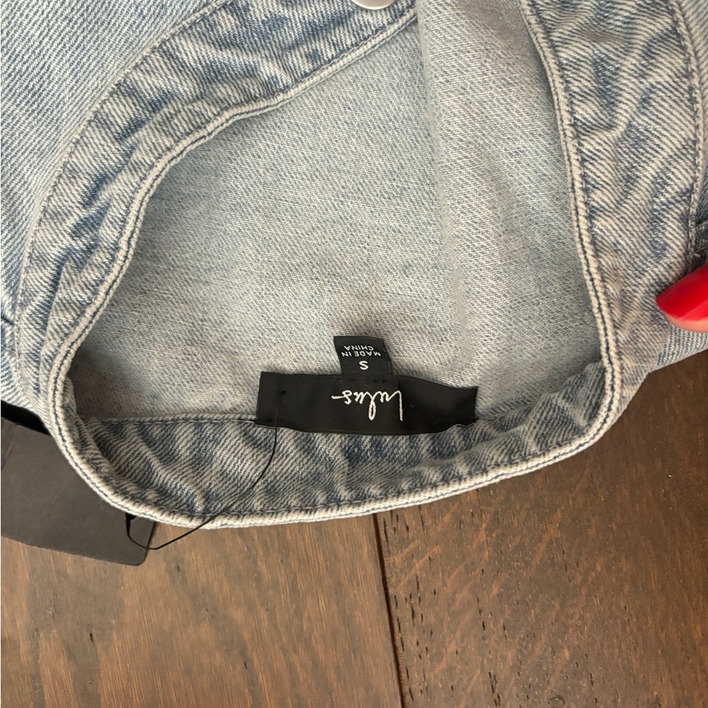 LULUS BRAND NEW JEAN DRESS SO CUTE!!!